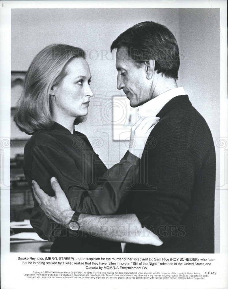 1982 Meryl Streep &amp; Roy Scheider-Historic Images