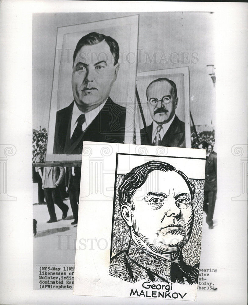 1953 Georgy Malenkov Soviet politician-Historic Images