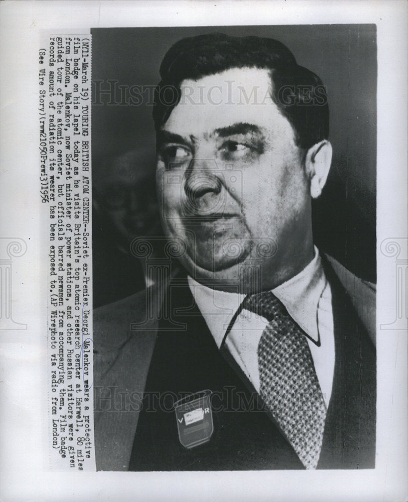 1956 Georgy Malenkov politician leader-Historic Images