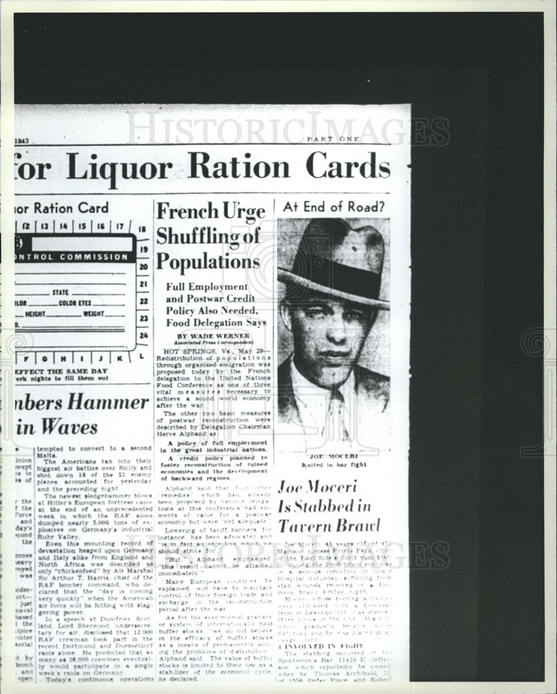 1985 Joseph Misery Moceri Gangster Detroit-Historic Images