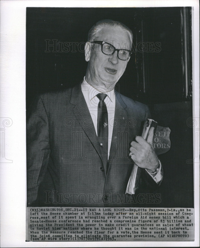 1969 Otto Passman Democrat Politician-Historic Images