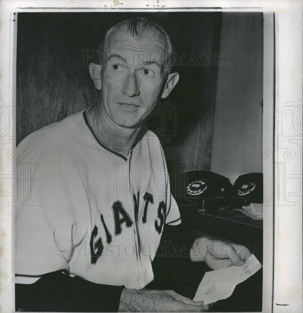 Bill Rigney San Francisco Giants-Historic Images