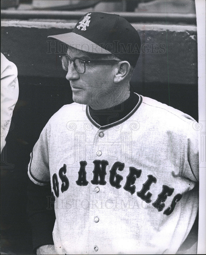 1961 William Bill Rigney Baseball Player-Historic Images