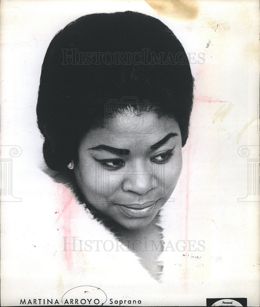 1972 Martina Arroyo soprano-Historic Images