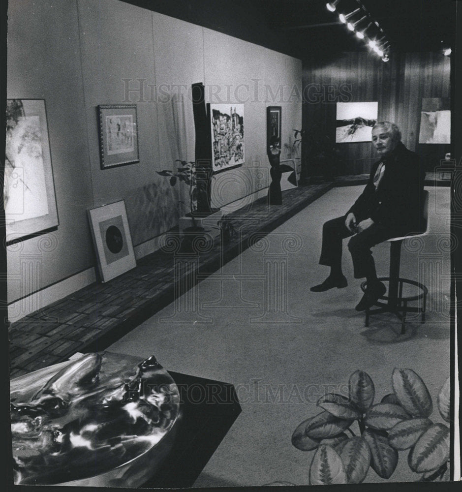 1970 Lester B. Arwin gallery  Detroit-Historic Images