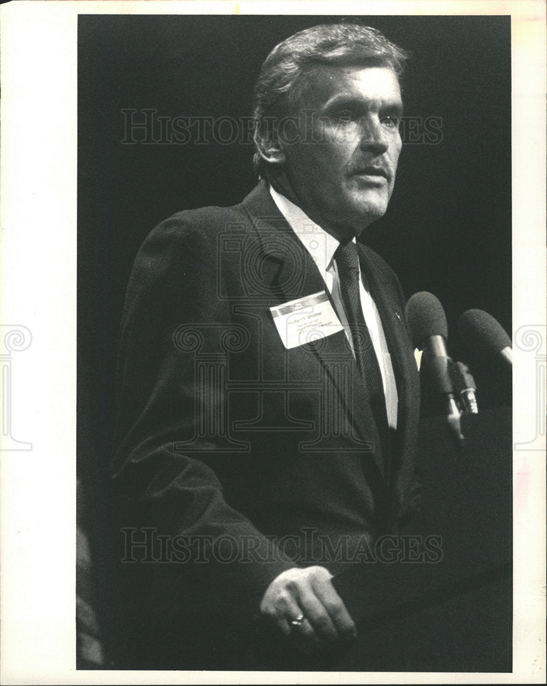 1988 RICHARD WHITMER Blue Cross-Historic Images