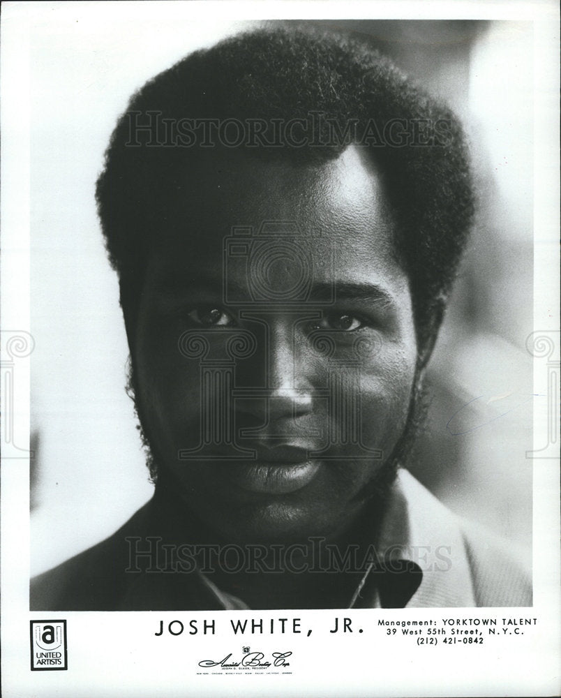 1979 Joshua Daniel White American singer-Historic Images