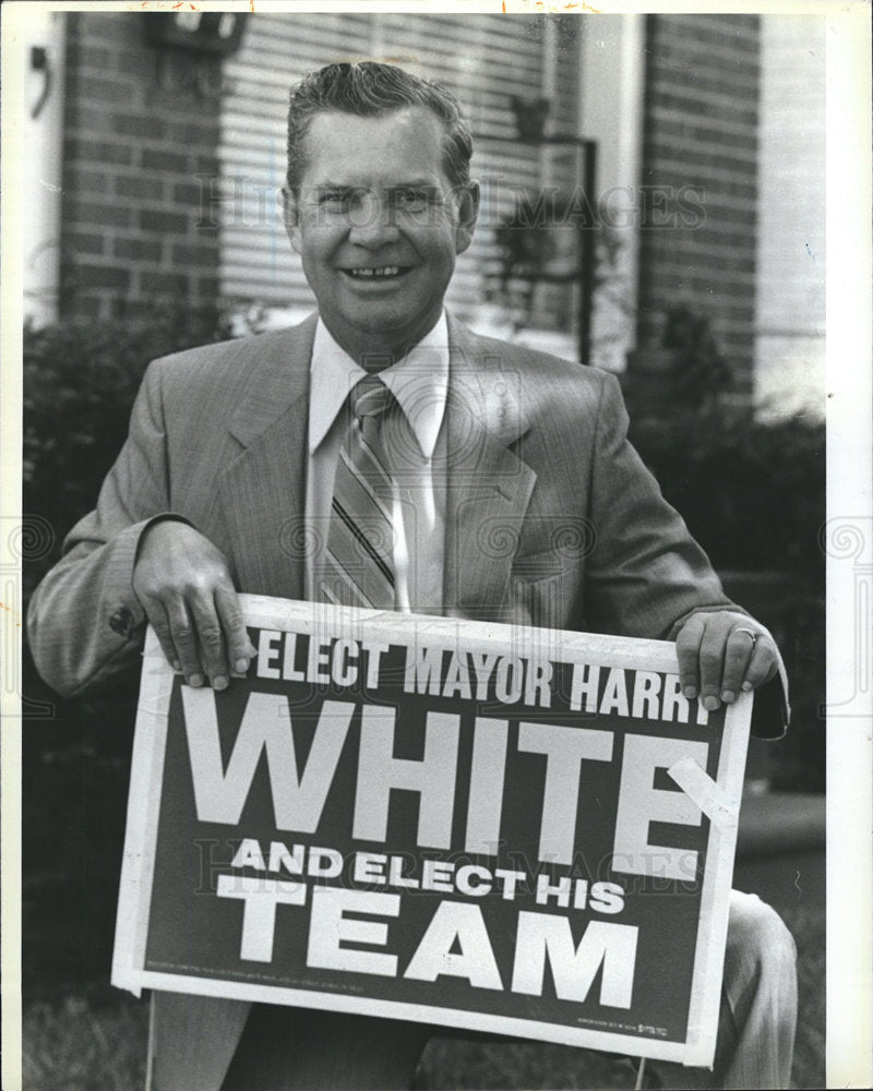 1985 Harry White Mayor-Historic Images