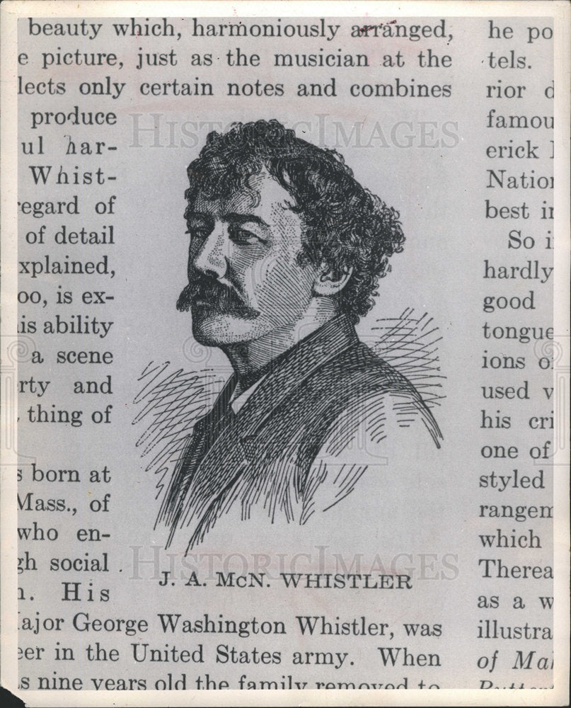 1964 James Abbott McNeill Whistler-Historic Images