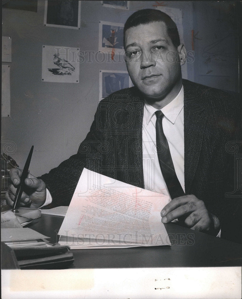 1964 Charles Wells education chairman NAACP-Historic Images