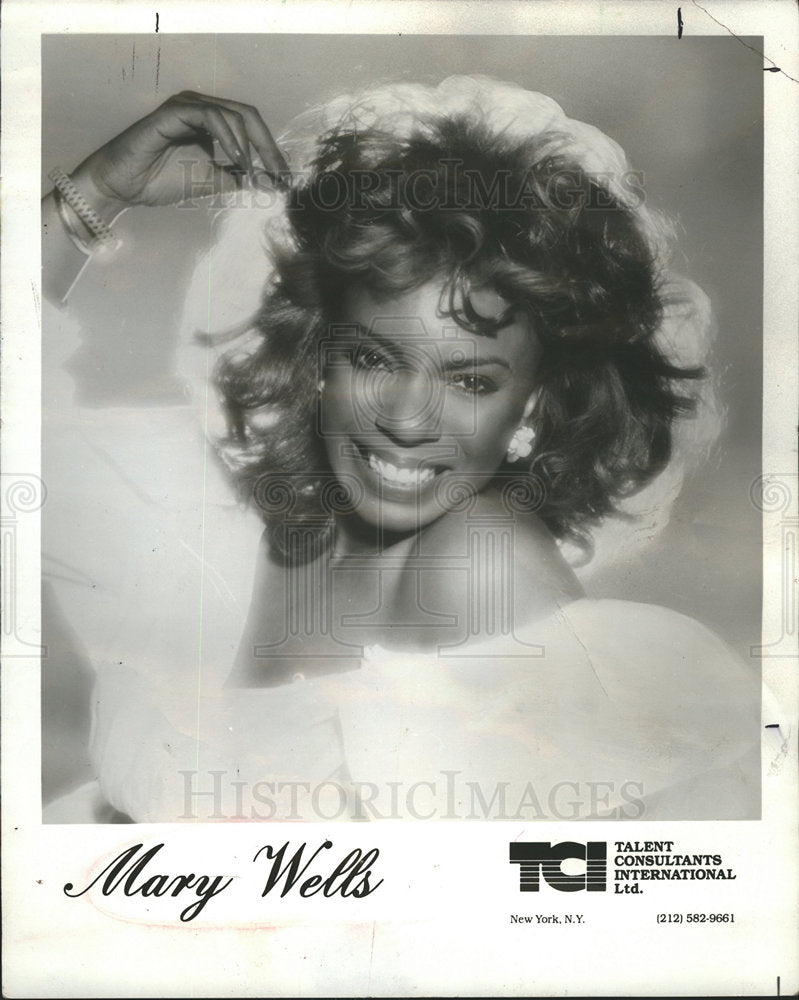 1996 Mary Wells Singer-Historic Images