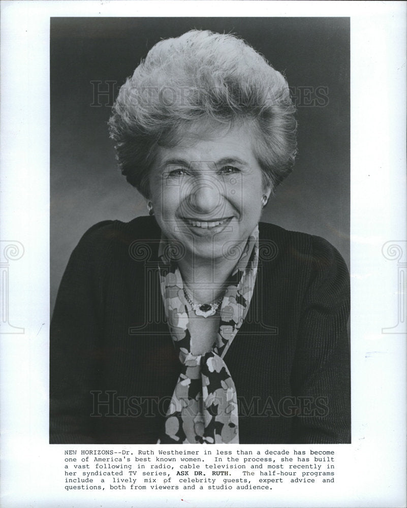 1987 Ruth Westheimer America ASK DR.-Historic Images