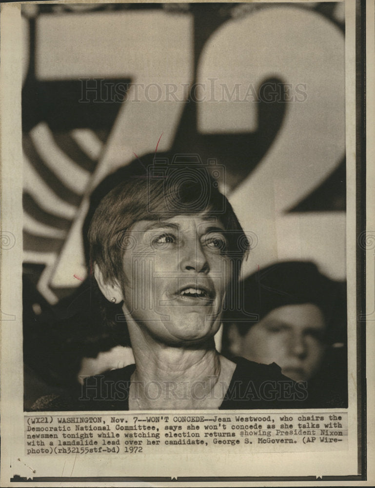 1972 Jean Westwood Democratic Committee-Historic Images