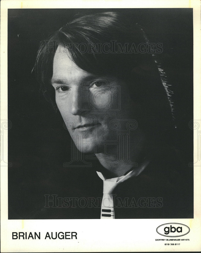 1991 Brian Auger jazz rock keyboardist-Historic Images