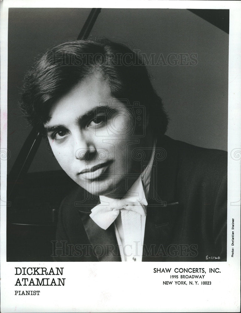 1981 Dickran Atamian Pianist-Historic Images