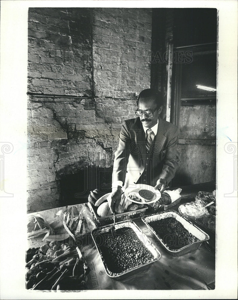 1989 George Lightbourn Detroit Medical-Historic Images