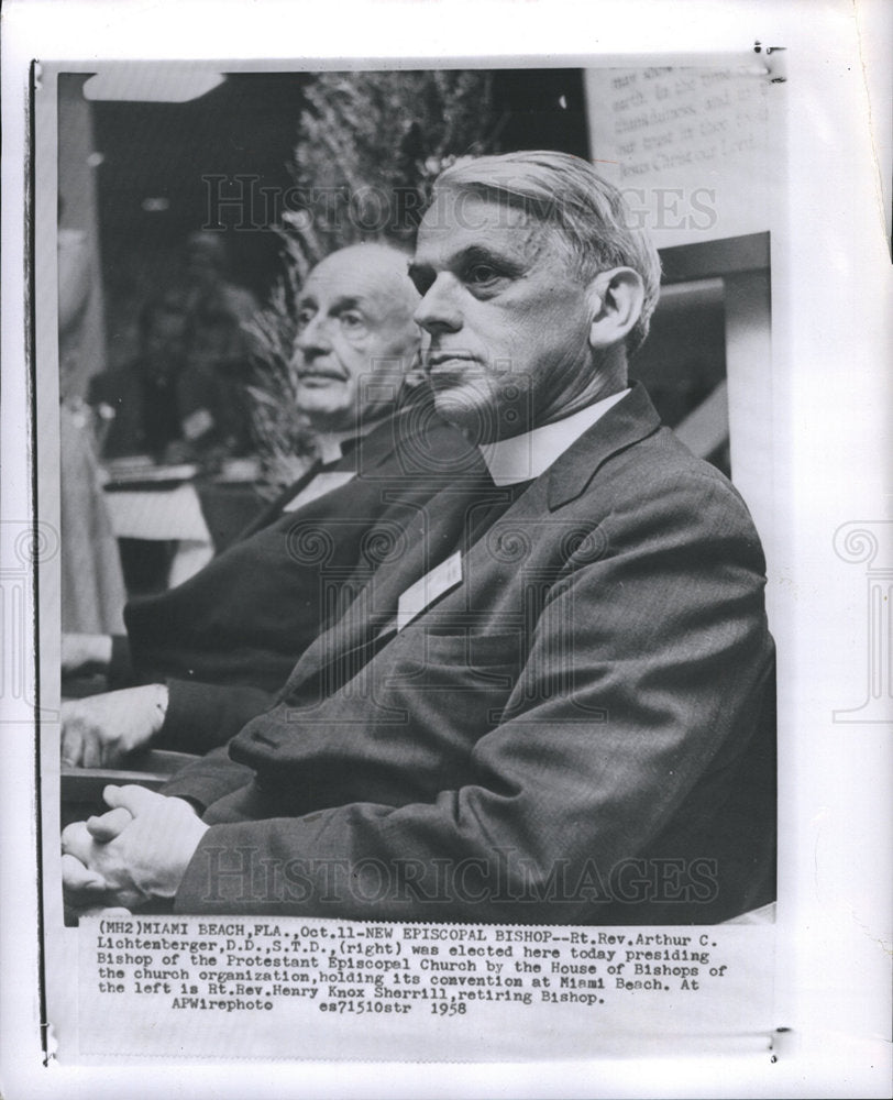 1958 Arthur C. Lichtenberger Reverend 1958-Historic Images