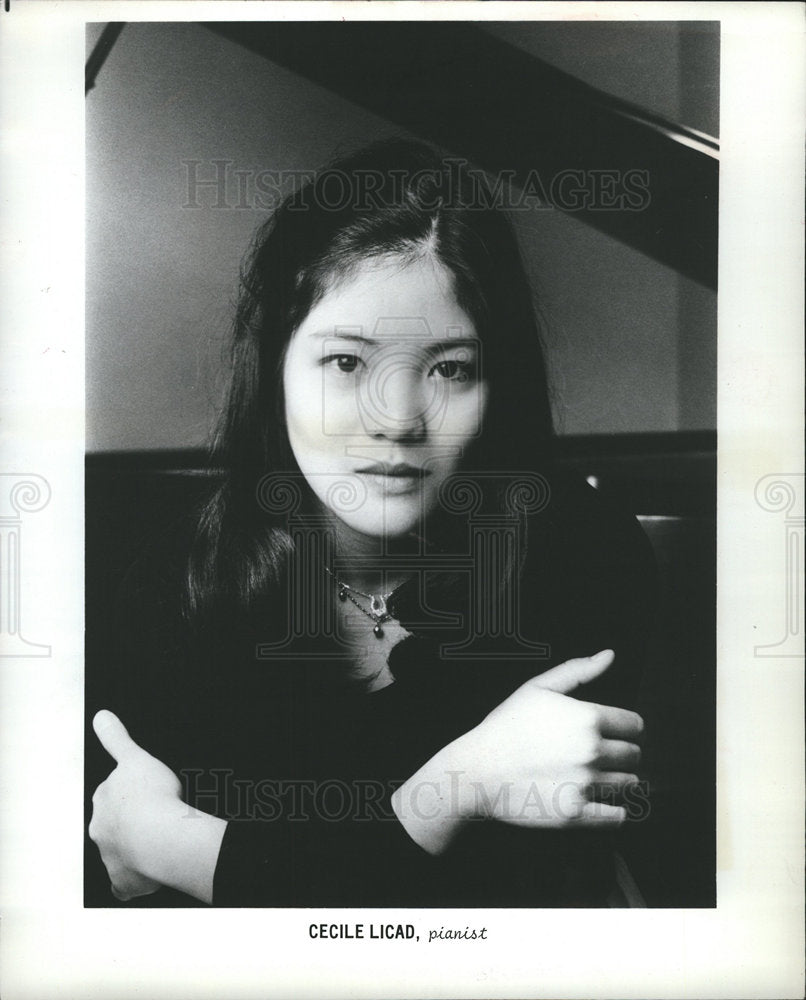 1982 Cecile Licad pianist-Historic Images