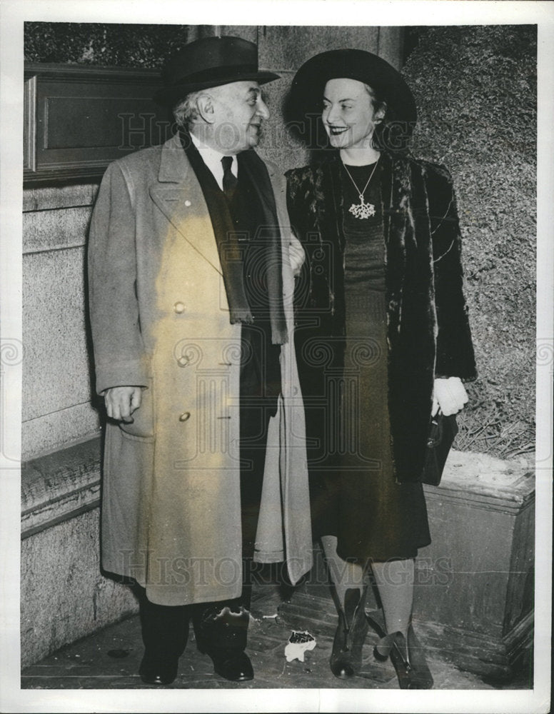 1940 Ludwig Lewisohn and Edna manley-Historic Images