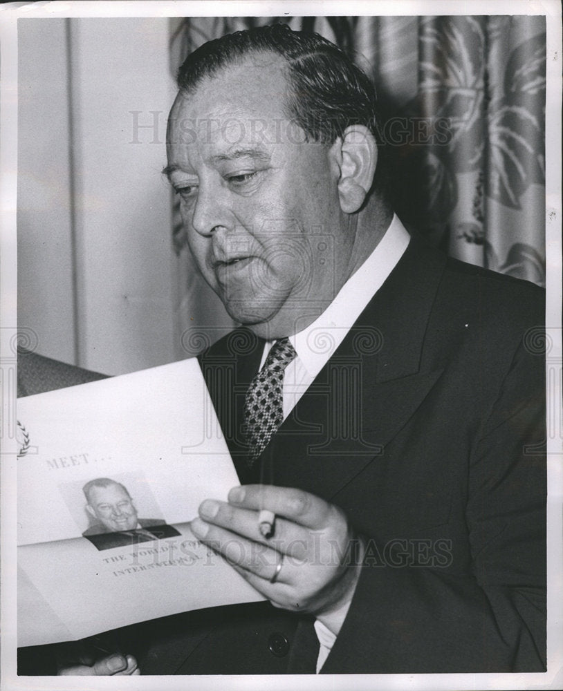 1953 Trygve Lie Secretary-General U.N.-Historic Images