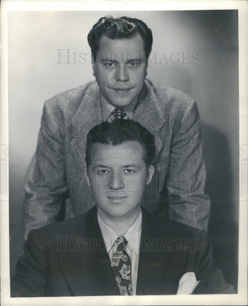 1945 Don Prindle Wendell Niles Radio Comedy-Historic Images