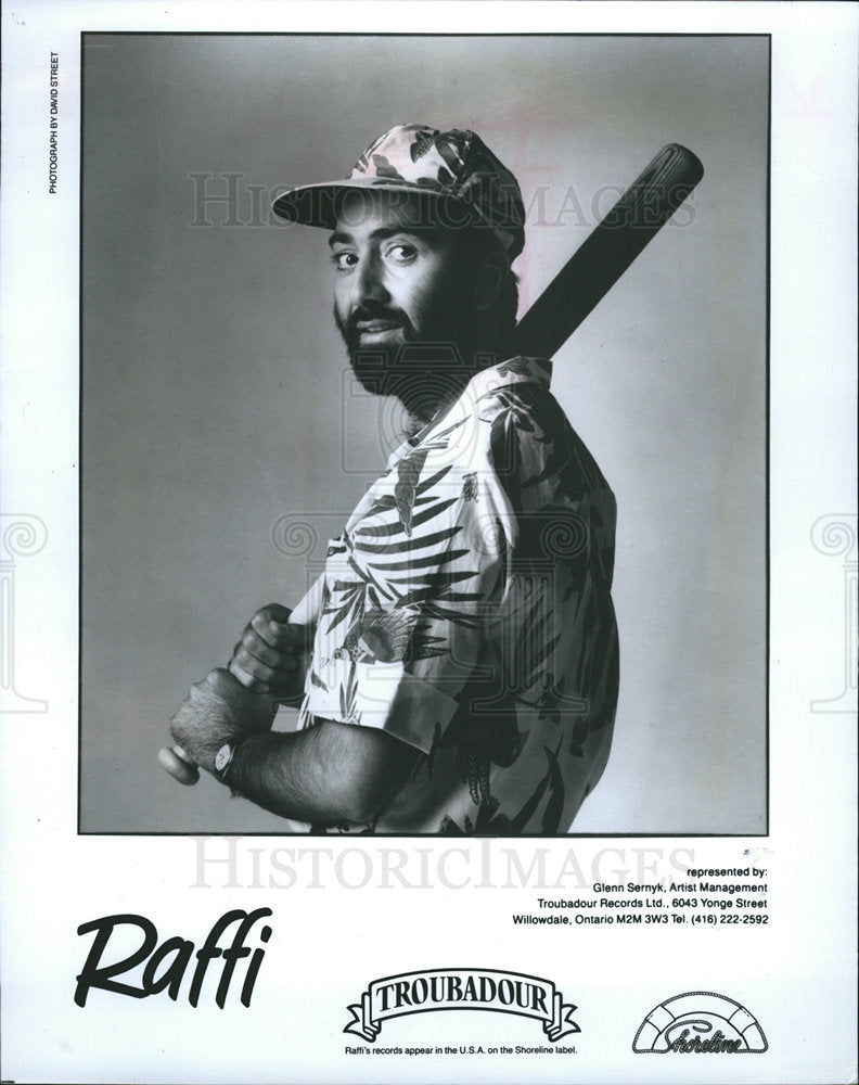 1986 Raffi Canadian folk singer music-Historic Images