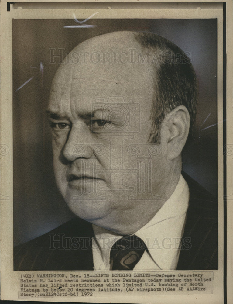 1972 Melvin Robert (Bom) Laird  politician-Historic Images