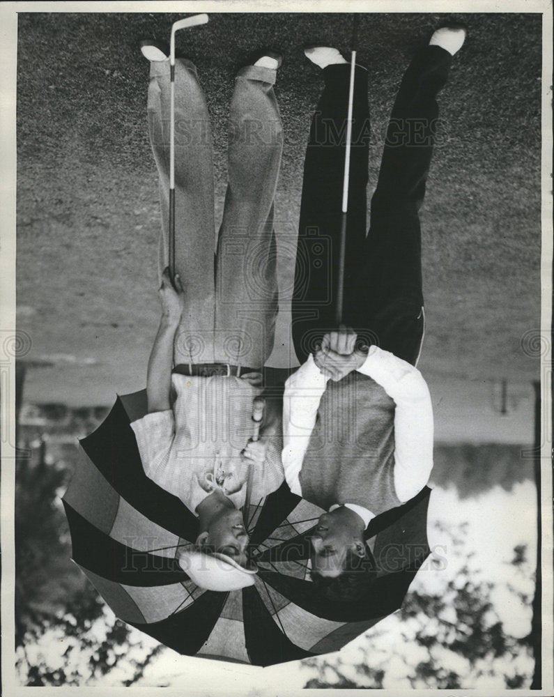 1936 Lloyd Martz John Ban Detroit Golfer-Historic Images