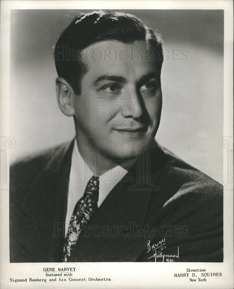 1947 GENE MARVEY  Concert Orchestra Sigmund-Historic Images