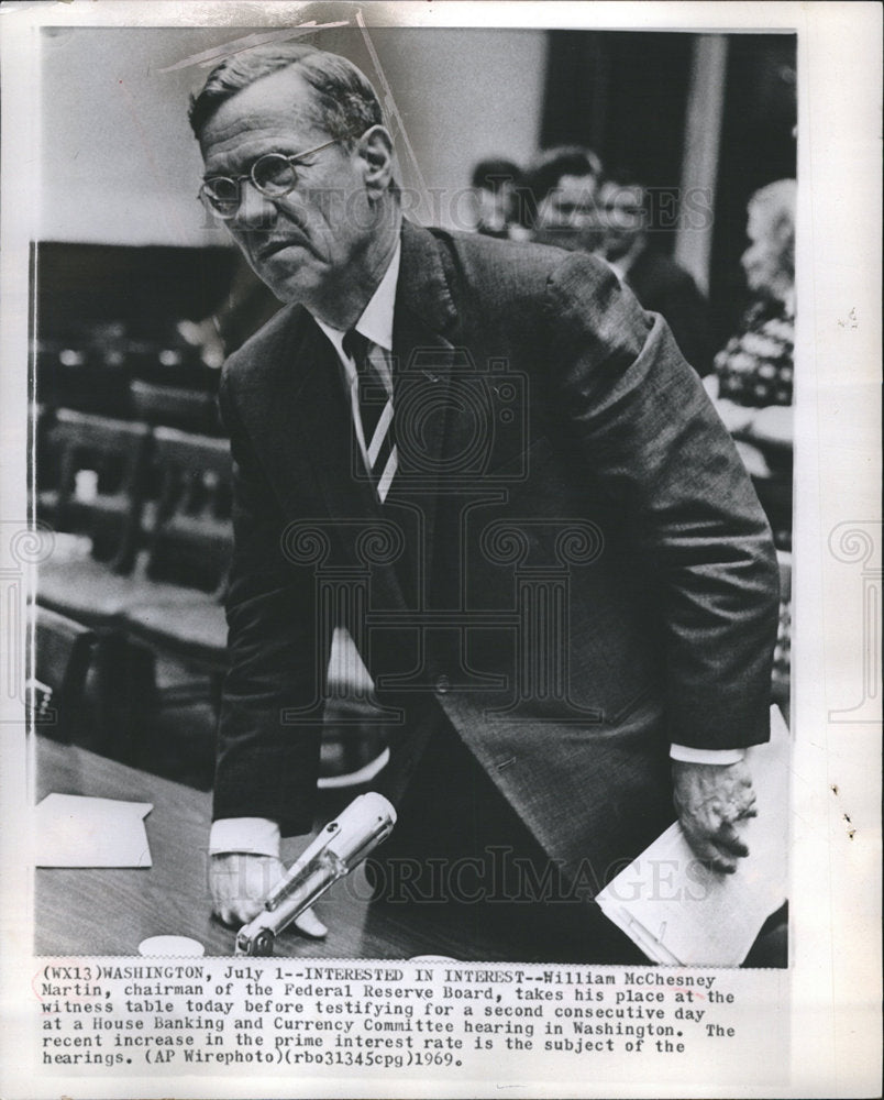 1969 William McChesney Chairman-Historic Images