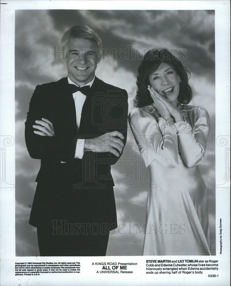 1985 Steve Martin and Lily Tomlin-Historic Images