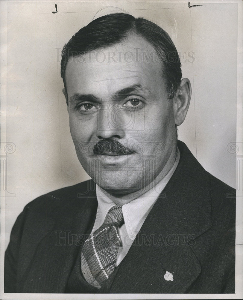 1945 Ed Matton Golf Professional-Historic Images