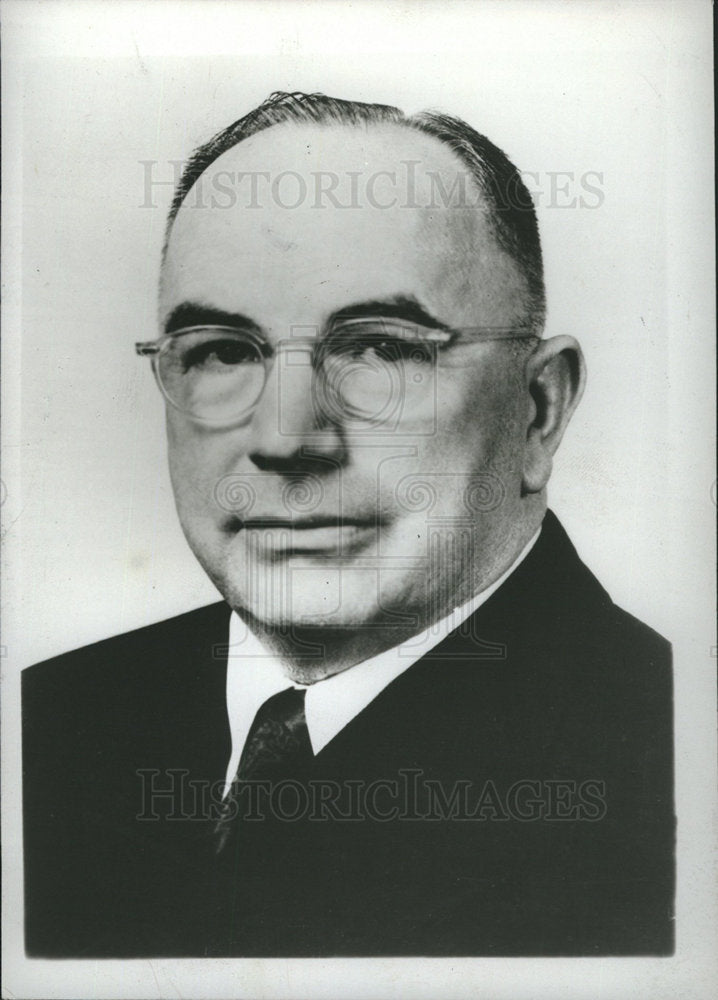 1954 Bishop Garfield Bromley Oxnam Church-Historic Images