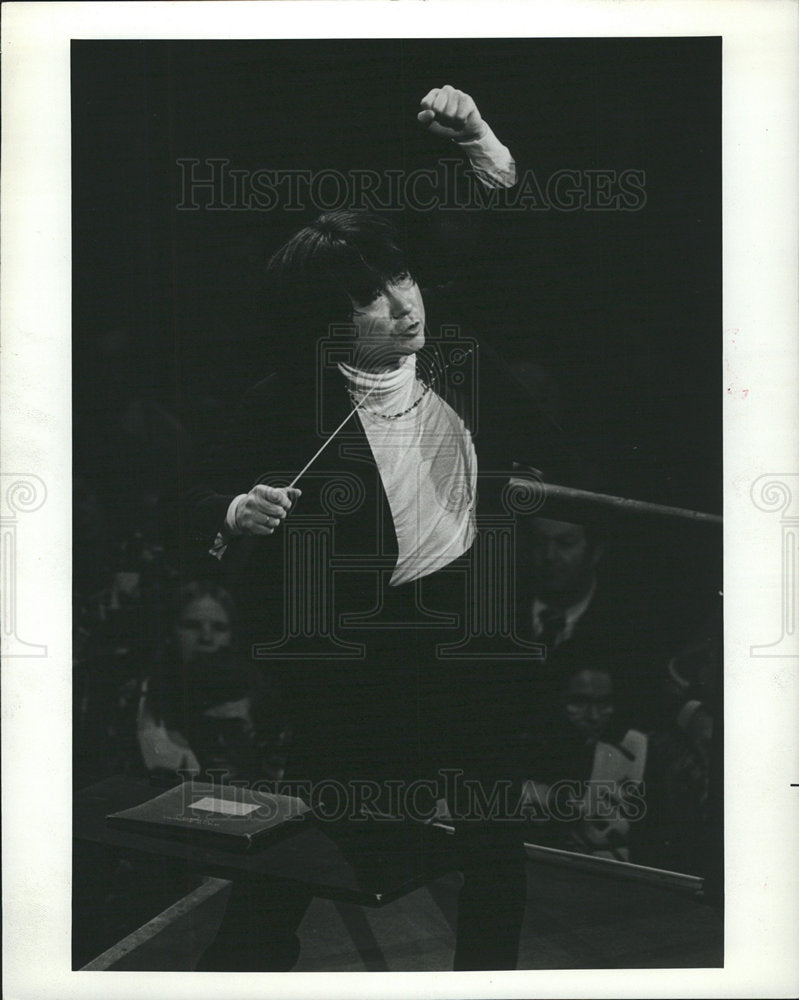 1975 Seiji Ozawa Boston Syphony Orchestra-Historic Images