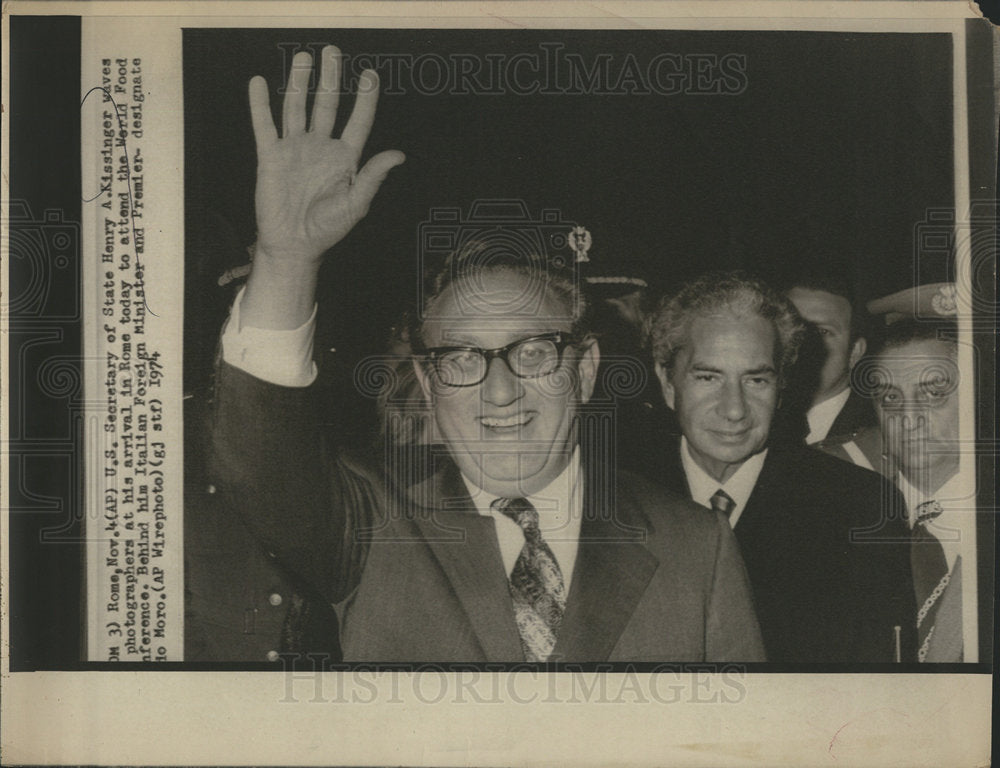 1974 Henry Kissinger World Food conference.-Historic Images