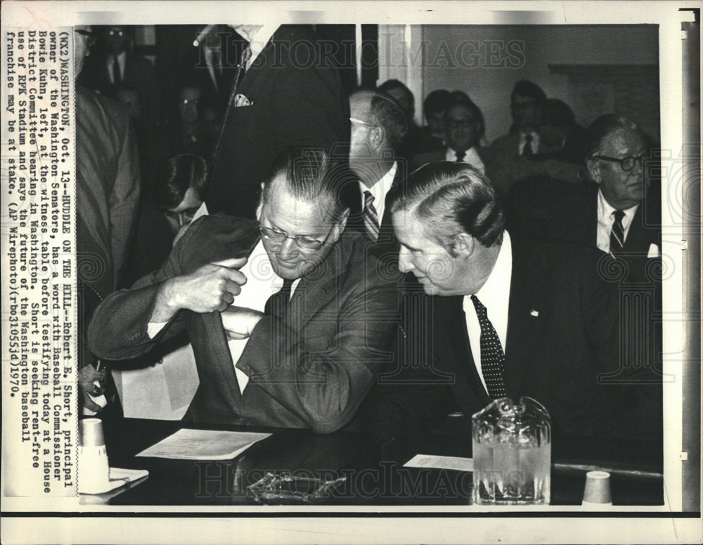 1970 Robert E. Short Senators Washington-Historic Images