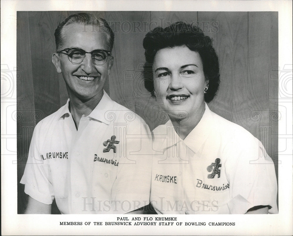 1960 PAUL AND FLO KRUMSKE-Historic Images