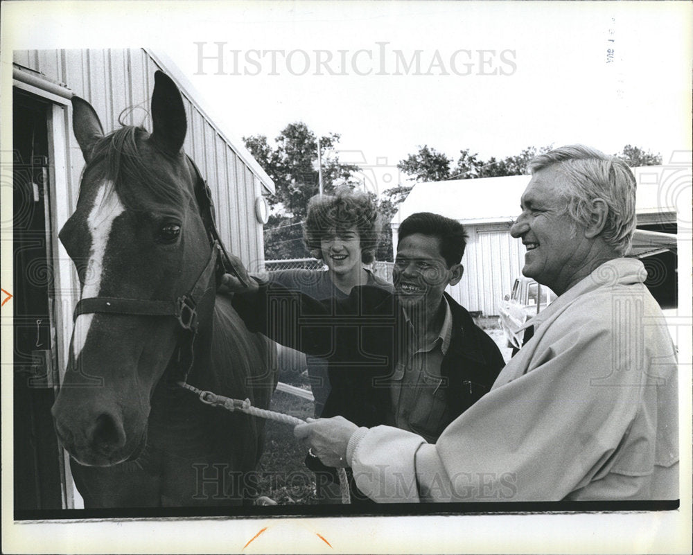 1979 Nhothsiri Joe Parker K Lodge Horse-Historic Images