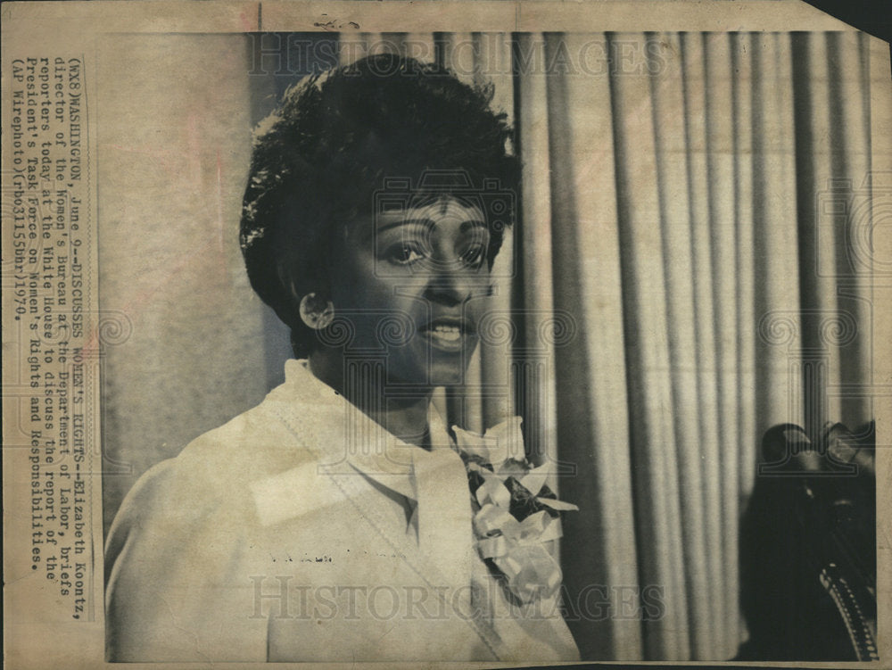 1972 Elizabeth Kootz Women's Bureau Labor-Historic Images