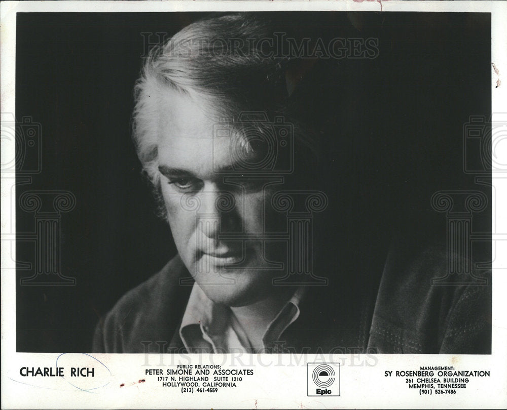 1976 CHARLIE RICH The Silver Fox-Historic Images