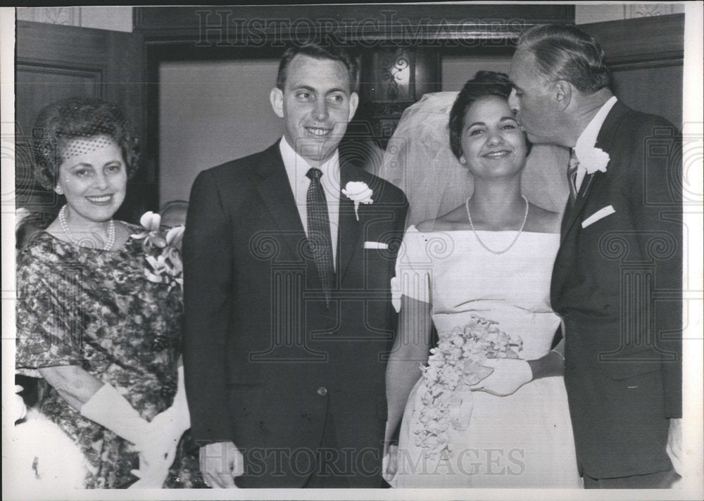 1961 Abraham Ribicoff After Son&#39;s Marriage-Historic Images