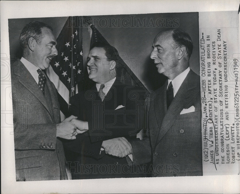 1949 James Webb Undersecretary of State-Historic Images