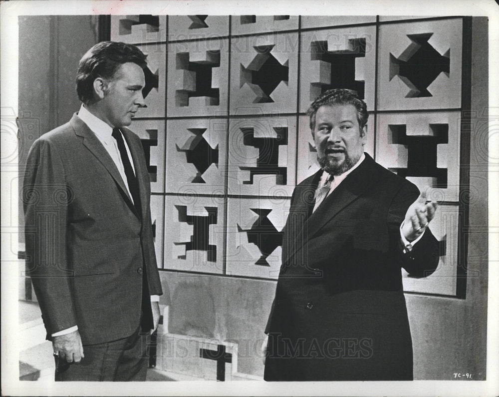 1975 Peter Ustinov Richard Burton-Historic Images