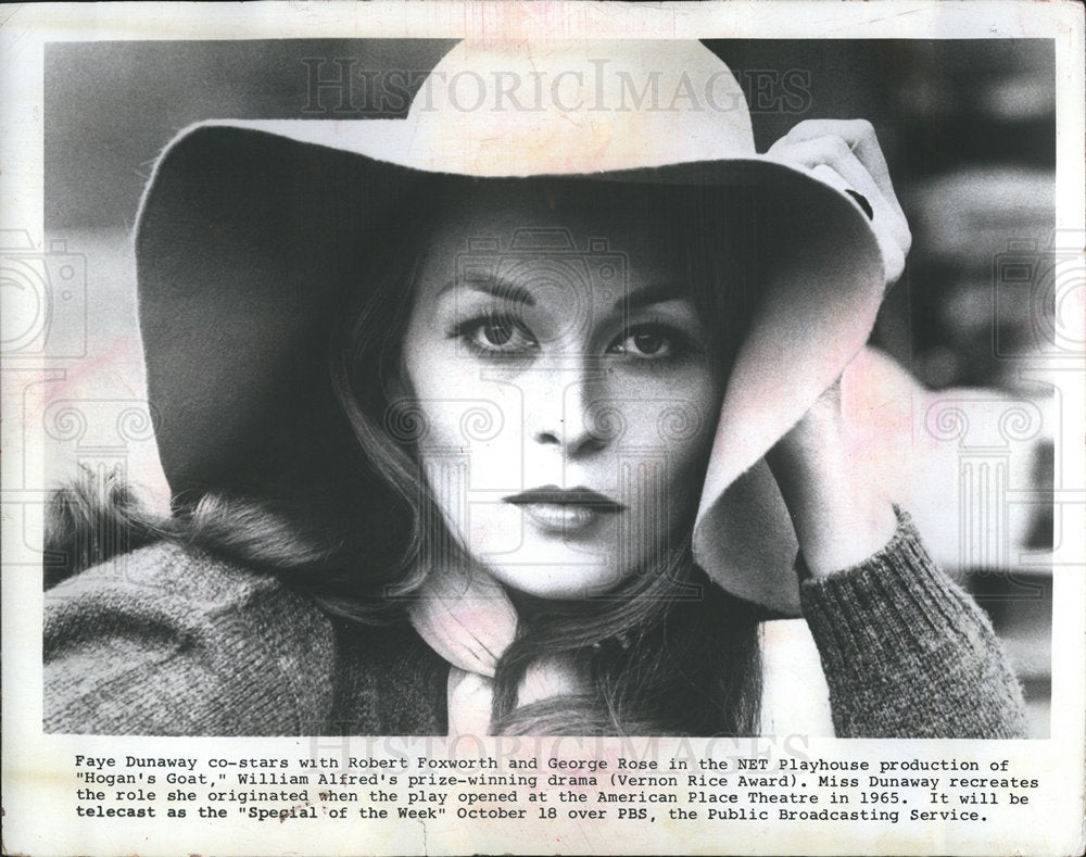 1978 Faye Dunaway Hogan&#39;s Goat Foxworth-Historic Images