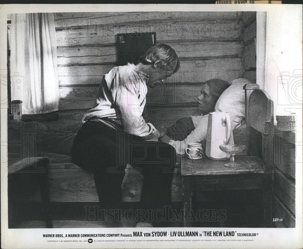 1973 Liv Ullmann Max Von Sydow New Land-Historic Images