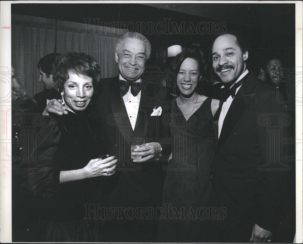 1980 Dennis Archer Barrister&#39;s Ball dinner-Historic Images