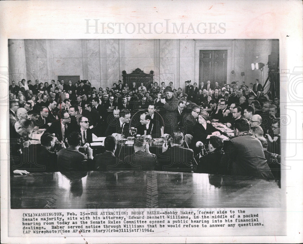 1964 Robert G. Bobby Baker convict larceny-Historic Images