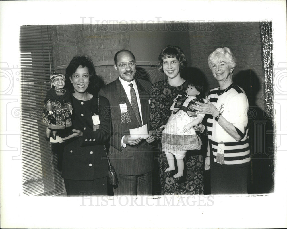 1991 Trudy Archer Dennis Archer Ann MaryLou-Historic Images