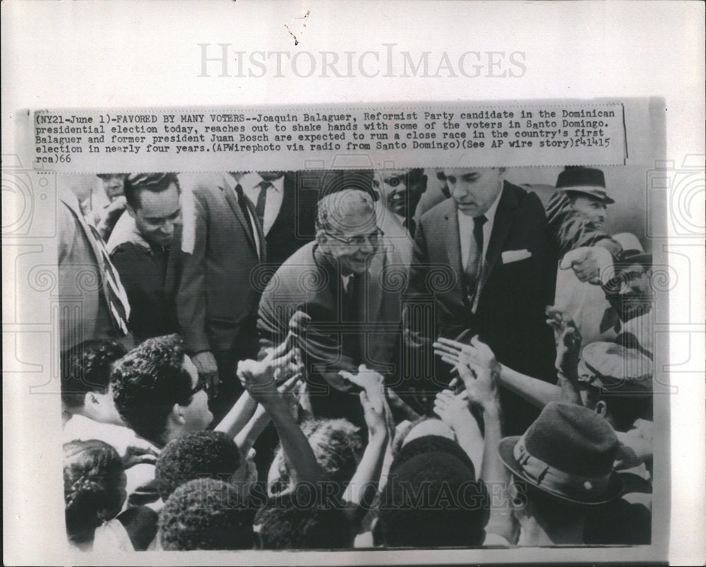 1968 Joaquin Balaguer Reformist Party-Historic Images