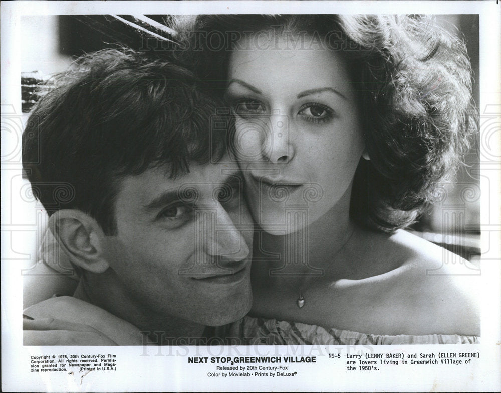 1976 Lenny Baker & Ellen Greene-Historic Images